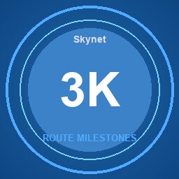 Skynet achievement icon for SkyChart: Airline Executive