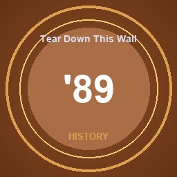 Tear Down This Wall achievement icon for SkyChart: Airline Executive