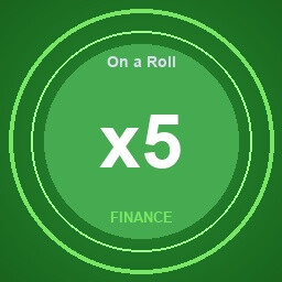 On a Roll achievement icon for SkyChart: Airline Executive