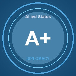 Allied Status achievement icon for SkyChart: Airline Executive