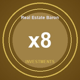 Real Estate Baron achievement icon for SkyChart: Airline Executive