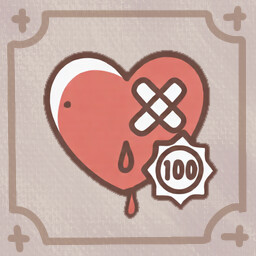 Courage Bandage achievement icon for Joey's Nightmare II