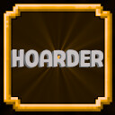Hoarder achievement icon for DigWorld