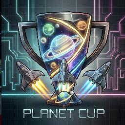 Planet Cup achievement icon for VORTEX-G: Anti-Gravity Racing & Track Editor