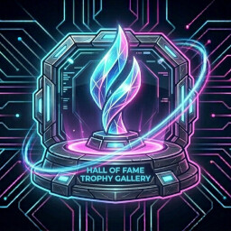 Trophy Collector achievement icon for VORTEX-G: Anti-Gravity Racing & Track Editor