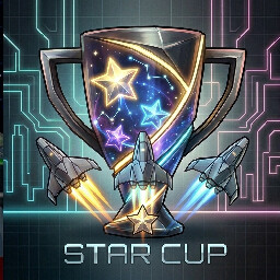 Star Cup achievement icon for VORTEX-G: Anti-Gravity Racing & Track Editor