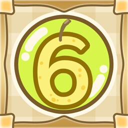 Sweet Six achievement icon for Suika Game