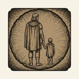 The Father achievement icon for The Iron and the Oath