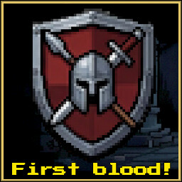 Infantry First Blood achievement icon for Idle Knight