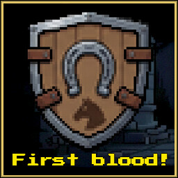 Stable Boy's First Blood achievement icon for Idle Knight