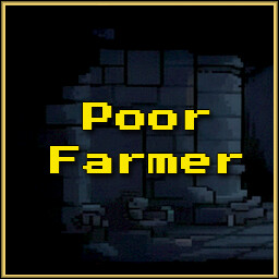 Poor Farmer achievement icon for Idle Knight