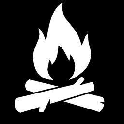 Bonfire achievement icon for The Rake Sees You