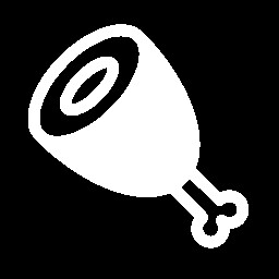 Meat achievement icon for The Rake Sees You