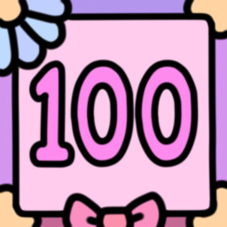 One hundred cats achievement icon for FIND KITTENS 11: Dollhouse