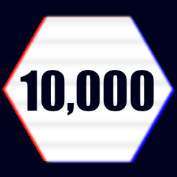 10000! achievement icon for Typing Idler