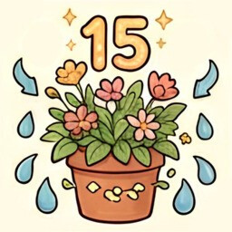 Icon for Watered 15 Times.