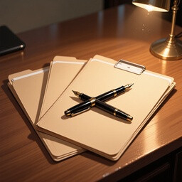 Icon for Three Files, One Pen