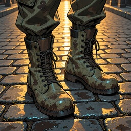 Icon for Boots on Cobblestone