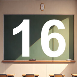 Icon for 16 level completed