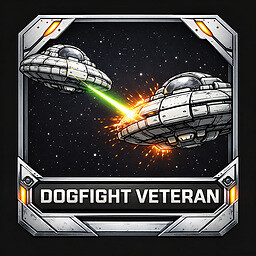 Dogfight Veteran achievement icon for Invaders Evolutions