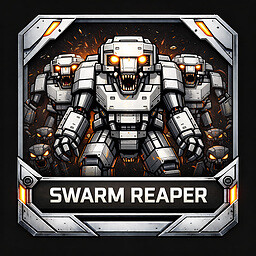 Swarm Reaper achievement icon for Invaders Evolutions
