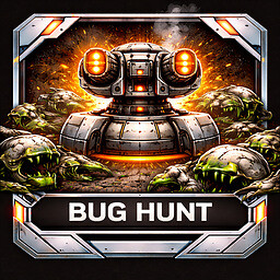 Bug Hunt achievement icon for Invaders Evolutions