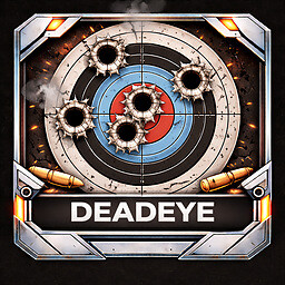 Deadeye achievement icon for Invaders Evolutions
