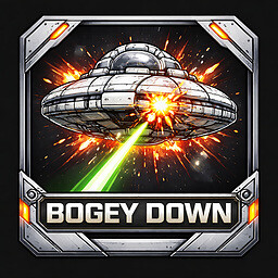 Bogey Down achievement icon for Invaders Evolutions