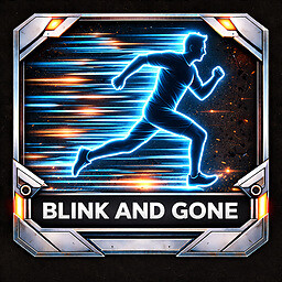 Blink and Gone achievement icon for Invaders Evolutions