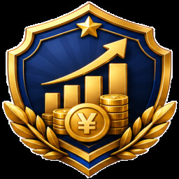 月赚百万 achievement icon for Company Rising