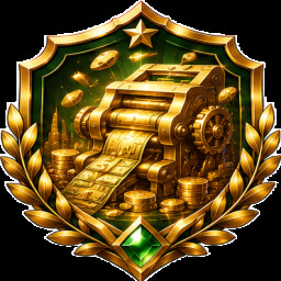 财富收割机 achievement icon for Company Rising