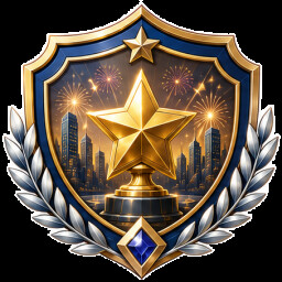 资本雄厚 achievement icon for Company Rising
