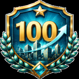 崭露头角 achievement icon for Company Rising