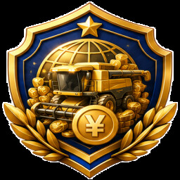 财富收割机 achievement icon for Company Rising