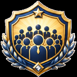 大型企业 achievement icon for Company Rising