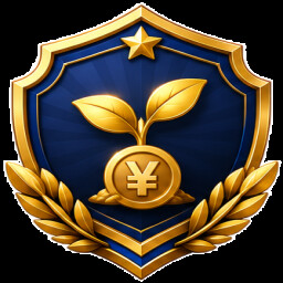 首次盈利 achievement icon for Company Rising