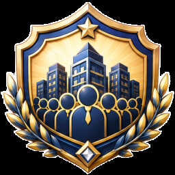 企业巨头 achievement icon for Company Rising