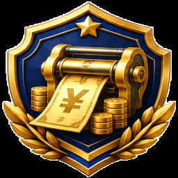 印钞机器 achievement icon for Company Rising