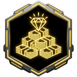 传奇巨鳄 / Poker Legend achievement icon for PROMulti-TableTournament