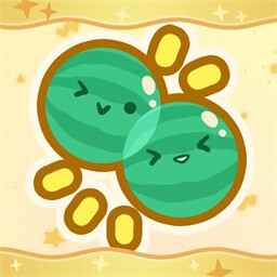 Double Trouble achievement icon for Suika Game Planet