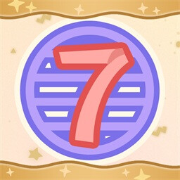 Lucky Seven achievement icon for Suika Game Planet