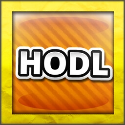HODL achievement icon for PeeWee Purpdrank's FOENEM Clicker