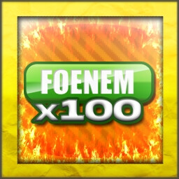 FOENEM X100 achievement icon for PeeWee Purpdrank's FOENEM Clicker