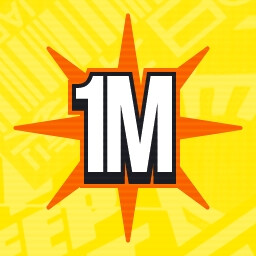 Icon for 1,000,000!