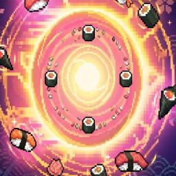 Warm-up achievement icon for Sushi Idle Clicker