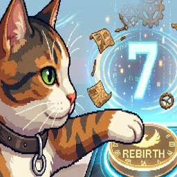 Time Traveler achievement icon for Sushi Idle Clicker