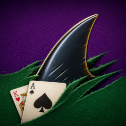 Card Shark achievement icon for Hold'em Fold'em Poker