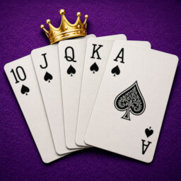 Royal Flush achievement icon for Hold'em Fold'em Poker