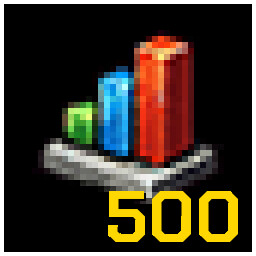 Icon for Total Level 500