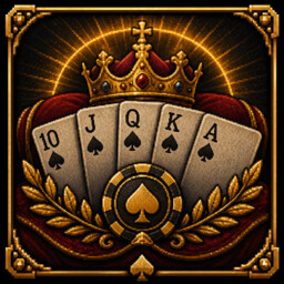 Royal Flush achievement icon for Tilting - A Noir Poker Career